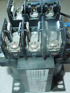 Square D 9070TF150D1, Industrial Control Tranformer, 24/480-120/240V,3pole