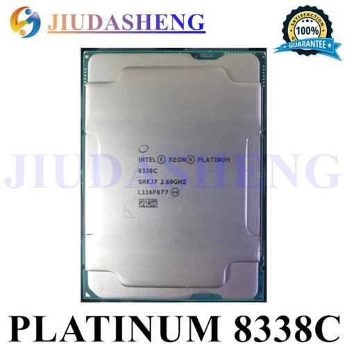 Intel Xeon Platinum 8338C Srkj7 32-Core 2.6Ghz 54Mb Lga4189 Cpu Processor 250W