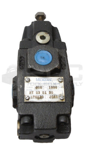 New Vickers 676129 Pressure Control Valve 250-1000Psi Rt 03 D1 30 Read