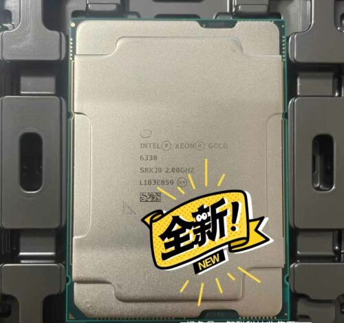 Intel Xeon Gold 6338 Qs Cpu Processor 32 Core 2.00Ghz 48Mb L3 Cache 205W