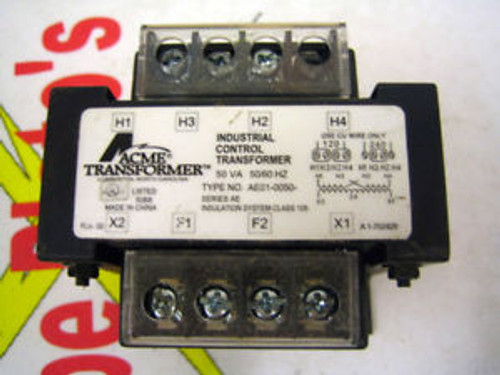 ACME AE01-0050 AE TRANSFORMER Industrial Control 50 VA