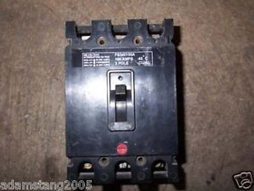 CUTLER HAMMER FS340100A 3 POLE 100 AMP BREAKER