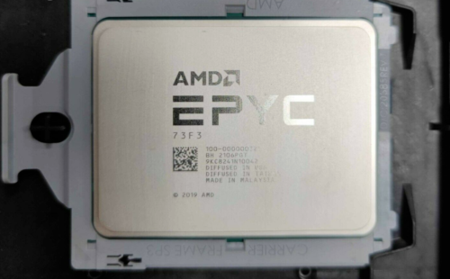 Amd Epyc 73F3 Cpu Processor  100-000000321 3.50Ghz 16-Core 32-T 256Mb 340W Sp3