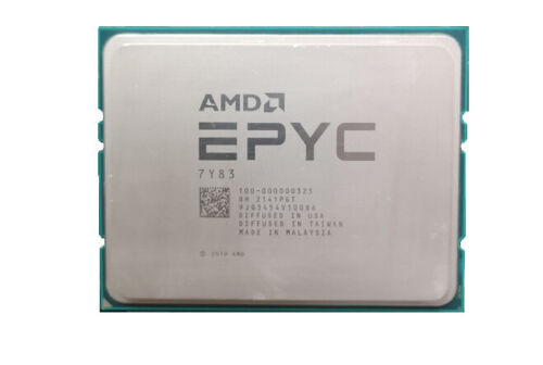 Amd Epyc 7Y83 Unlocked 64 Cores 128 Threads Oem Version Of Amd Epyc 7763 New-