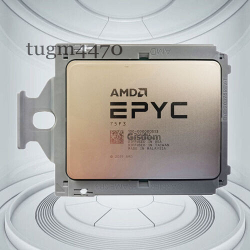 Amd Epyc 75F3 Milan Cpu 32 Cores 64 Threads 2.95Ghz 280W Cpu Processor