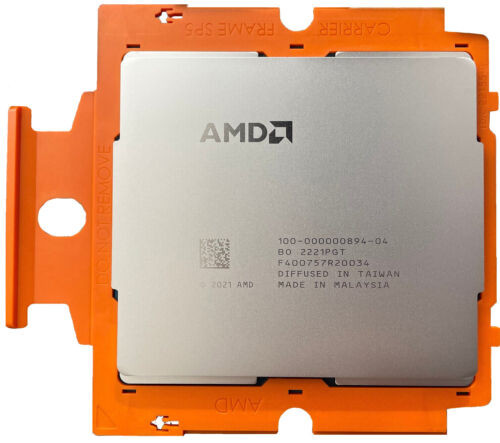 Amd Epyc 9654 Qs Unlocked 2.15-3.50Ghz 96Core 384M 360W Lga-6096/Socket Sp5 Cpu