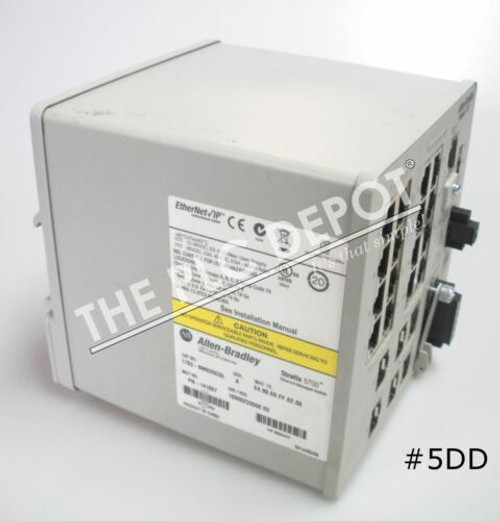 Allen Bradley 1783-Bms20Cgl Stratix 5700 Ethernet Switch 2014 #5Dd