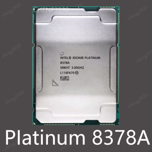 Intel Xeon Platinum 8378A 3.00Ghz 32 Cores 64 Threads Lga-4189 Cpu Processor