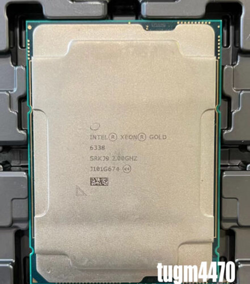 Intel Xeon Gold 6338 Cpu Processor Srkj 9 32 Cores 2.00Ghz L3-48Mb 205W Lga-4189