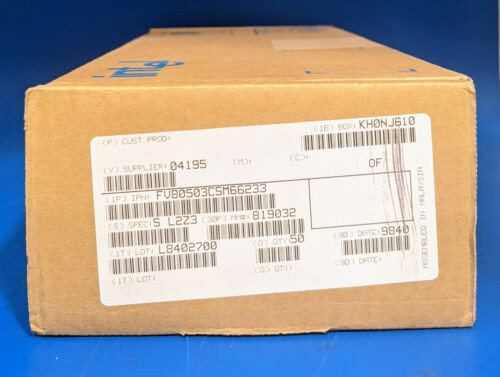Intel Pentium Fv8053Csm66233 Sl2Z3 Box Of 50