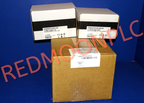 Factory Sealed Emerson Ic695Cpe330 Cpu + Ic695Acc402 Energy Pack Ic695Cpk330