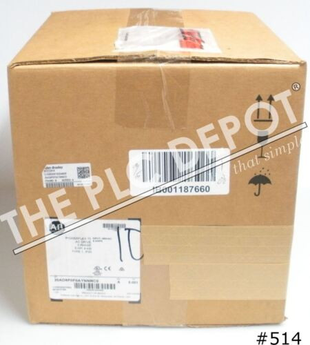 2021 Sealed Allen Bradley 20Ad8P0F0Aynnnc0 Powerflex 70 Ac Drive 5Hp 480V #514