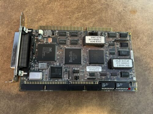 Buslogic Bt-542B Isa Scsi Floppy Controller Board For Novell/Netware 386 Clone