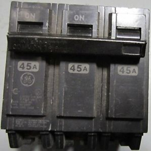GE GENERAL ELECTRIC THQB32045  240 VAC  45 A  3 Pole CIRCUIT BREAKER