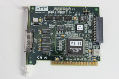 Atto Expresspci Ul2S  Pci Scsi Host Adapter Lvd/Se With Warranty