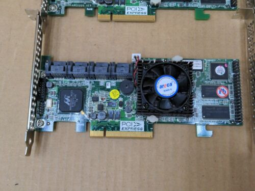 1X Areca Arc-1120 Raid Controller Sata 3Gb/S - Pci-X133 Mhz + 1 X Arc 1220 Pcie