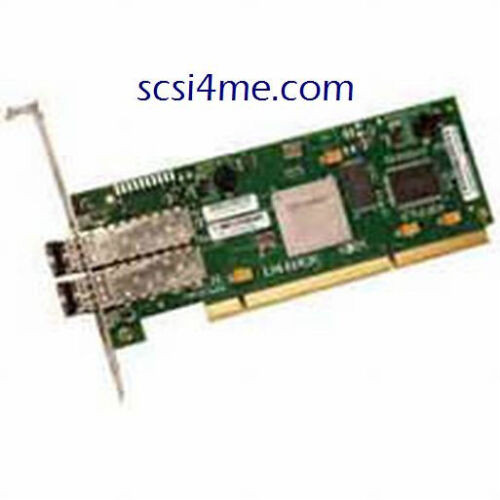 Lsi Lsi7204Xp-Lc 4Gb 4Gbs 2-Port Pci-X Fibre Channel Fc Card W/ Sfp Transceivers