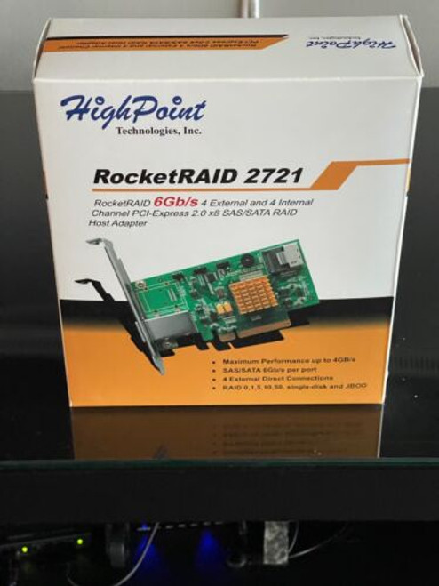 Rocketraid 2721 6Gb Mint With Cables