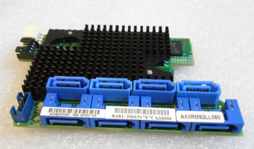 Intel Axxrms2Ll080 Integrated Server Raid Module, New Bulk Packaging