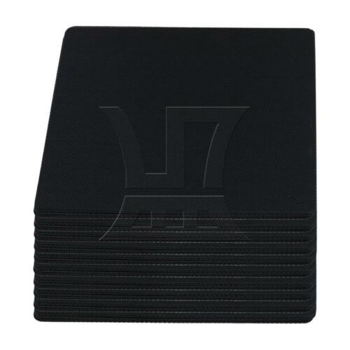 100Pcs Pc Fan Dust Filter Mesh Pc Plastic Case Dust Proof  140 Mm Black