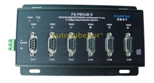 1Pcs Fs-Pbhub-6 6-Port Isolated Profibus/Mpi/Ppi Hub