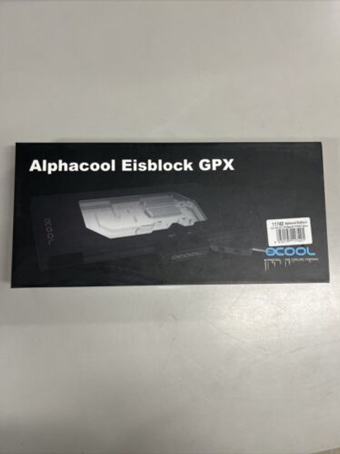 Alphacool Eisblock Aurora Plexi Gpx-A Amd Radeon Rx 5700/5700 Xt Reference