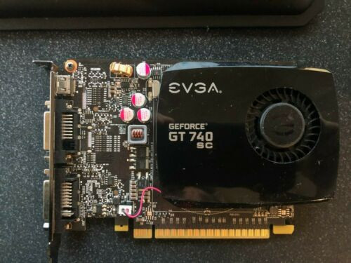 Evga Geforce Gt 740 Superclocked Single Slot 4Gb Ddr3 Graphics Cards 04G-P4-2744