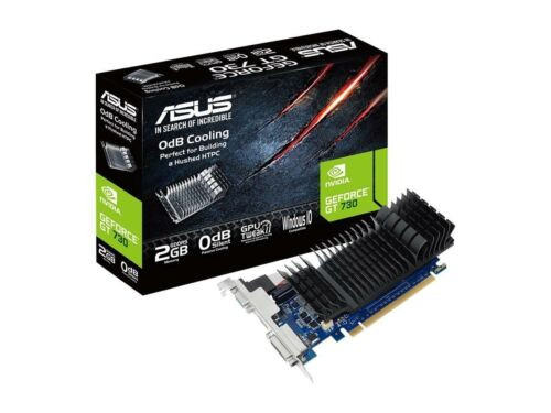 Asus Geforce Gt730-Sl-2Gd5-Brk Gt 730 2Gb Gddr5 Pci Express 2.0 Video Card