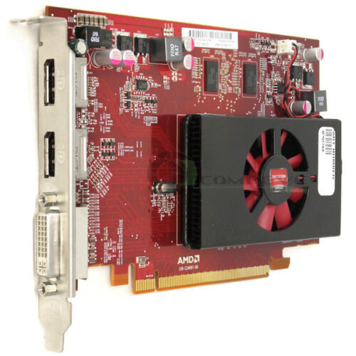 Hp Amd Radeon Hd 6570 1Gb Ddr3 Pcie X16 Dp Dvi Video Card 637184-001 637997-001