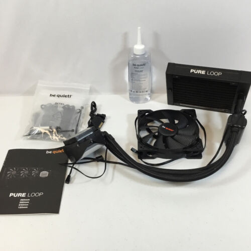 Be Quiet Bw005 Black All In One Pure Loop Water Cooling Kit 120Mm Used