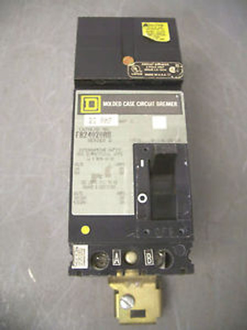 SQUARE D I-LINE CIRCUIT BREAKER CATFA24020AB 20A/480V/2POLE