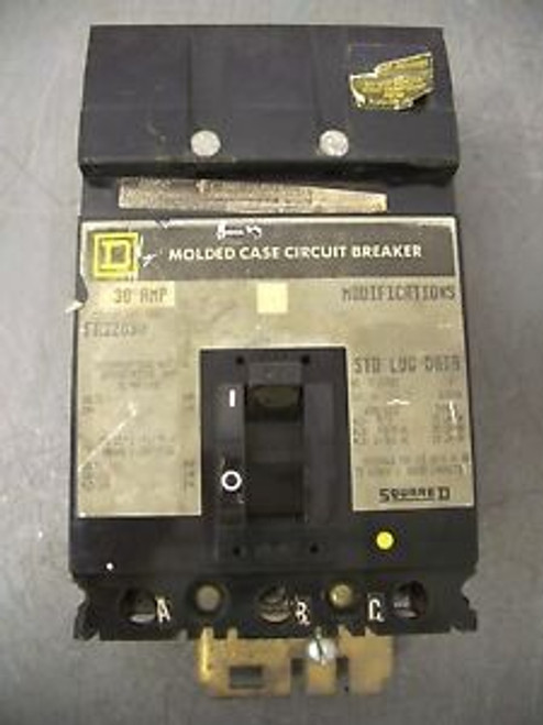 SQUARE D I-LINE CIRCUIT BREAKER CATFA32030 30A/240V/3POLE