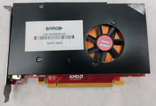 Amd Barco Mxrt-5600 4Gb 4X Displayport Desktop Workstation Graphics Card