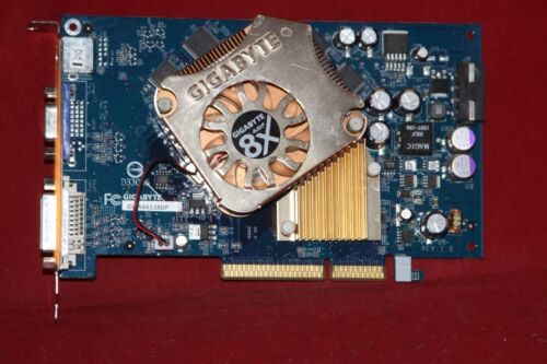 Gigabyte Nvidia Geforce 6600, 128Mb 128Bit Ddr, Agp Graphics Card. (Gv-N66128Dp)