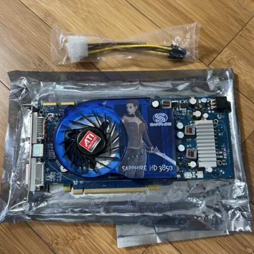 Sapphire Ati Radeon Hd3850 512Mb Gddr3 Pci-E Graphics Card Dual Dvi-I/Tv-Out