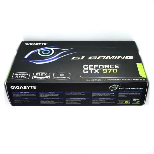 Gigabyte Nvidia Geforce Gtx 970 4Gb Gddr5 Graphics Card (Gv-N970G1 Gaming-4Gd)