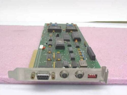 Heath 150-256 8-Bit Isa Ega Video Card With Rca - Tested Working On Monochrome