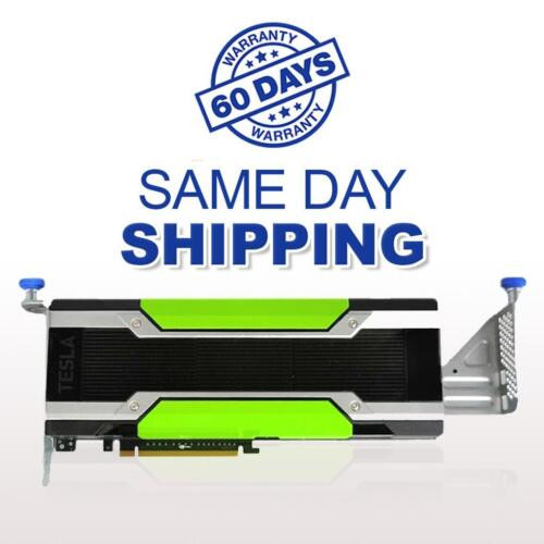 Genuine Nvidia Tesla K80 24Gb Gddr5 Gpu Graphics Video Card W/Bracket 490-Bckm