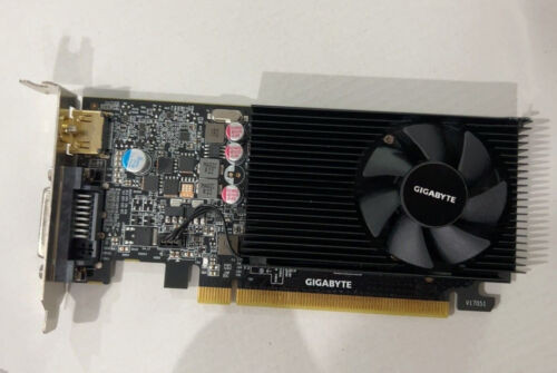 Gigabyte Nvidia Geforce Gt1030 2Gb 384Sp Gddr5 Graphics Video Card Dvi Hdmi