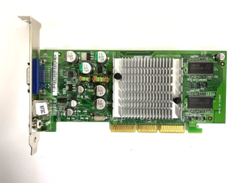 Asus V9180Magic/T/64M/4L Nvidia Geforce4 Agp Card Vga Svid Comp Out Mxb137