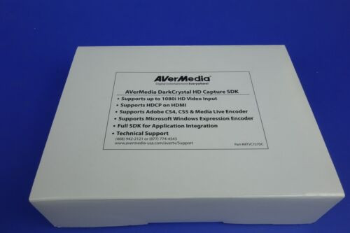 Avermedia Darkcrystal Hd Video Capture Card With Sdk