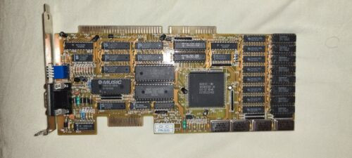 Vintage Wdc 16 Bit Isa Video Card From 1991 Wd90C00
