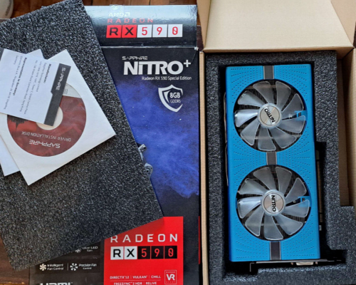 Sapphire Nitro+ Amd Radeon Rx 590 8Gb Special Edition Graphics Card