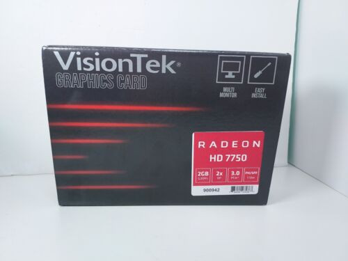 Open Box Visiontek Radeon Hd 7750 2Gb Gddr5 Graphics Card 900942