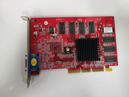 Agp Video Graphics Card Gainward Gf2 Mx-400 Geforce 2 Mx400 64Mb S-Video Rca 4X