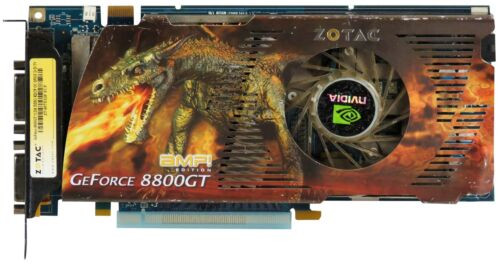 Zotac Nvidia Geforce 8800 Gt 512Mb Zt-88Tes3P-Fcp Pcie