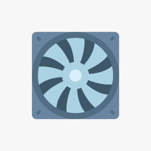 Sun 541-0266-06 Rev.01 Dual Fan Assy, Delta Tfb0412Ehn Dc12V 0.87A, 40Mm