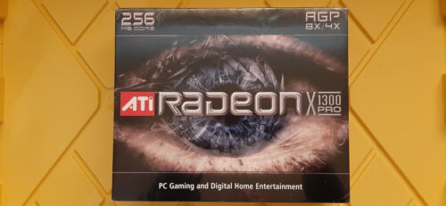 Ati Radeon X1300 Pro 256Mb Ddr2 Agp 8X/4X Factory Sealed Brand New