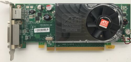 Ati Radeon 256Mb Pci-E Video Card, 109-B62941-00, 102B6290200, 0Y104D Low Pro...