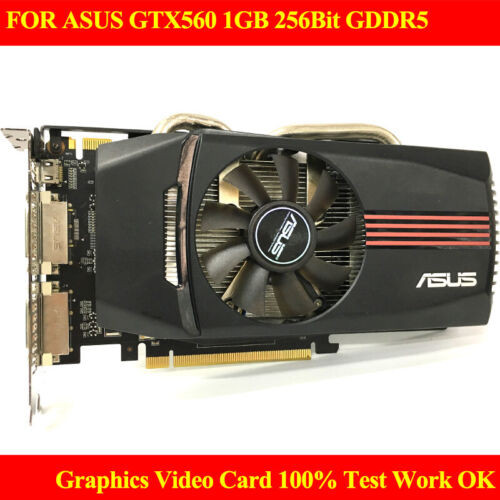 For Asus Gtx560 1Gb 256Bit Gddr5 Graphics Video Card 100% Tested Work Ok